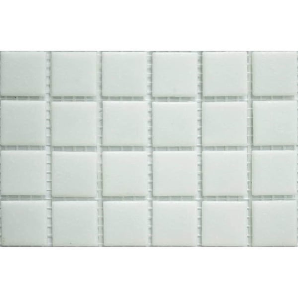 Ψηφίδα πισίνας  λευκή blanco nieblas